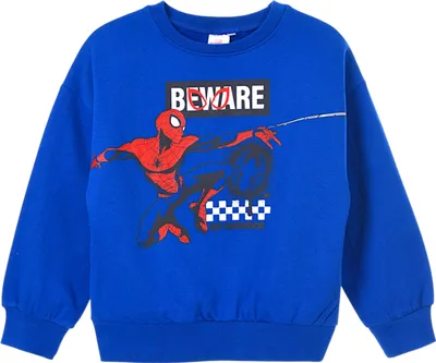Produktbild von Sweatshirt Spider-Man Blau 98 cm