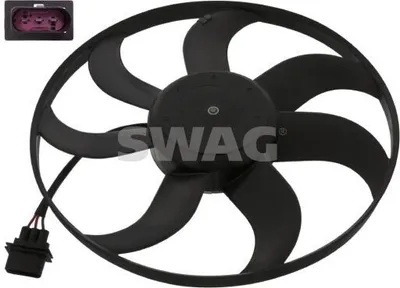 Produktbild von SWAG 30 94 6565 Lüfter Motorkühlung Kühlerlüfter für VW POLO (9N) Wasserkühler