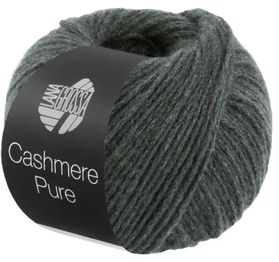 Produktbild von Lana Grossa - Cashmere Pure 0033 dunkles graublau