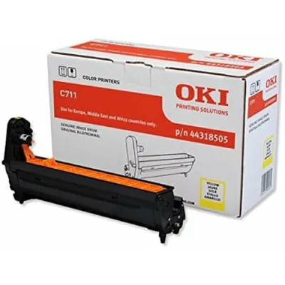 Obrázek produktu pro OKI 44318505, Originální, OKI C711, 1 kusů, 20000 str., LED tisk, Žlutá