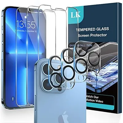 Image de 3 protections en verre trempé pour les caméras de l'Apple iPhone 13 Pro Max