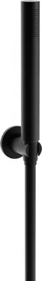 Produktbild von Mexen R-70 Kopfbrausegarnitur mit Regenbrause und Thermostatmischer, Schwarz - 785705051-70