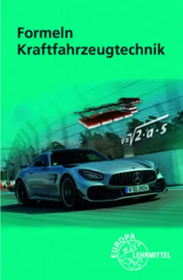 Produktbild von Formeln Kraftfahrzeugtechnik