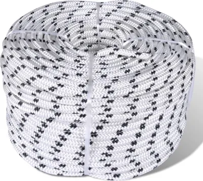 Obrázok produktu pre The Living Store Opletené lano Lodné lano Polyester 10 mm x 50 m