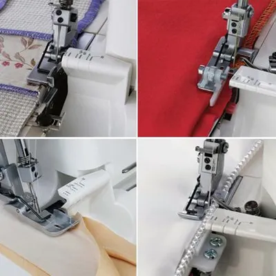 Obrázok produktu pre Sada 4 pätiek pre overlock Janome 204D, 990D, 744D