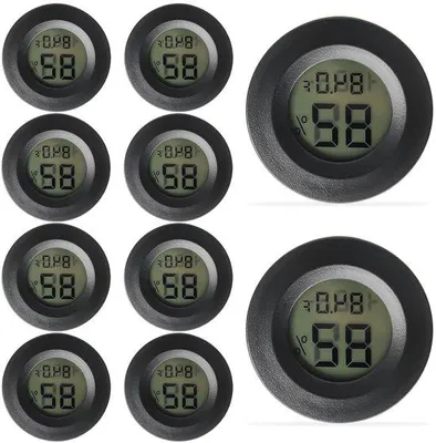 Image de Kit thermomètre-hygromètre numérique mini pour l'intérieur et l'extérieur