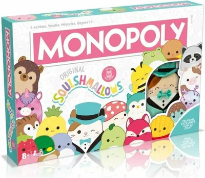 Zdjęcie produktu dla Gra stołowa Winning Moves Monopoly - squishmallows