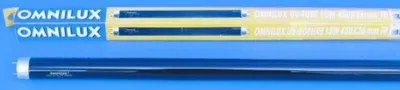 Image de Omnilux Tube UV - lumière noire - G13 - T8 - 45cm - 15W