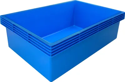 Produktbild von Ubbink Teichschale Fertigteich Victoria Quadro 7 Kübel rechteckig 980 l blau