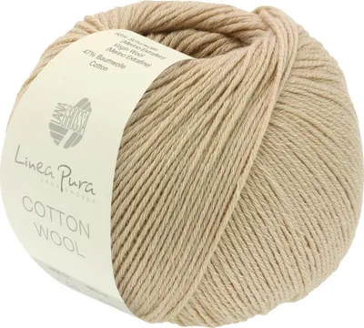 Produktbild von Lana Grossa - Baumwolle Wool 0010 beige