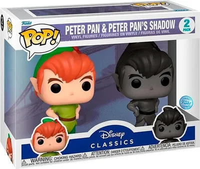 Image de Coffret de figurines Disney Peter Pan - Peter Pan et Shadow Collectibles