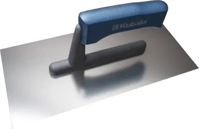 Obrázek produktu pro Levior Hladítko nerezové hladké 130x270mm, rukojeť dřevěná 414