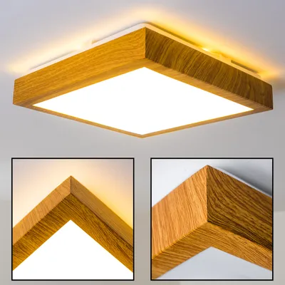 Produktbild von Rosola »Rosola« eckige aus Metall in moderner Holz-Optik