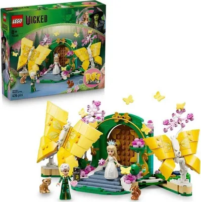 Produktbild von LEGO Wicked Le Mariage de Glinda, Bauspielzeug ab 8 Jahren, Schmetterlingsfiguren, Rollenspiel