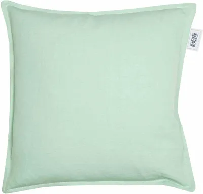 Produktbild von SCHÖNER WOHNEN-Kollektion Kissenhülle für Dekokissen LINO Mint 38 x 38 cm