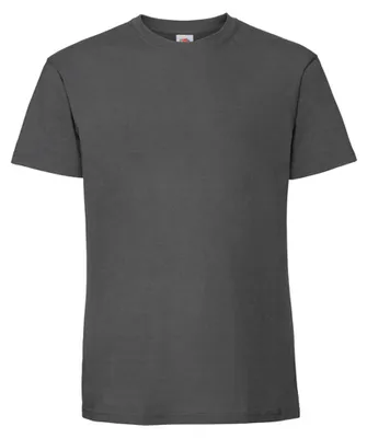 Produktbild von Fruit of the Loom - "Iconic Premium" T-Shirt für Herren FK3353 (L) (Hellgrau)