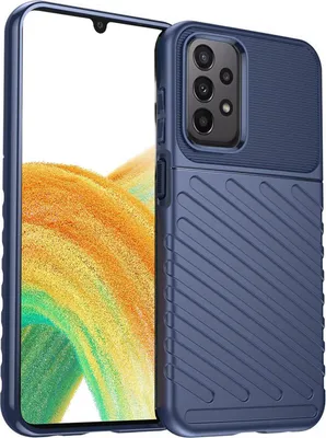 Immagine prodotto di Custodia del telefono cellulare per Samsung Galaxy A33 5G copertura Thunder Case TPU antiscivolo protettivo