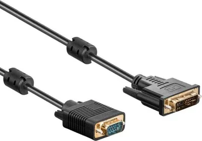 Image de Allteq ALTQ-DVI-VGA-2, 2 m, DVI-D, DVI-D, mâle, mâle, or
