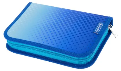 Obrázek produktu pro Herlitz 400205911, Měkké pouzdro na tužky, Modrá, Jednobarevný, Vnitřní, Chlapec/děvče, Zip