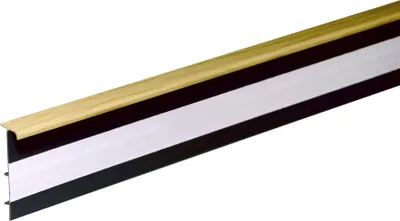 Produktbild von FN Neuhofer Teppicheinschubleiste 250 cm 51 x 14 mm Eiche bedruckt