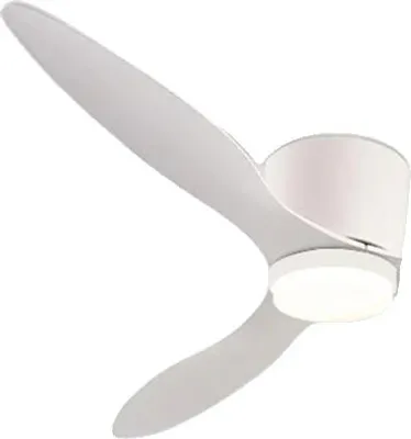 Produktbild von Deckenventilator, Fernbedienung, LED-Licht, Mehrgeschwindigkeits-Einstellungen, WEISS, 42 Zoll