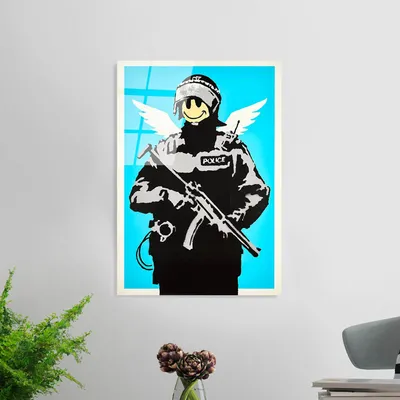 Produktbild von Wallity, UV-488 45 x 65, Dekorative Malerei aus gehärtetem Glas, 100 % gehärtetes Glas, Mehrfarbig, 45 x 65 cm