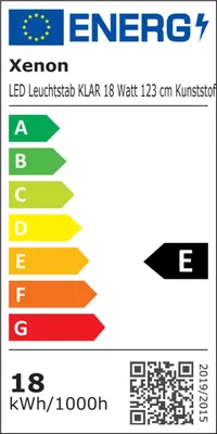 Produktbild von 9627 LED Leuchtstab 18 Watt 123 cm 2000 Lm IP-20 Blau