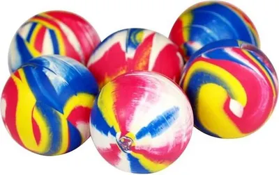 Produktbild von Flummi bunt marmoriert