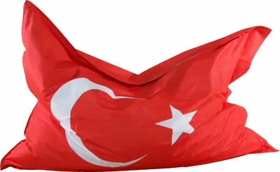Produktbild von Sitzsack 140 x 180 cm Länderflagge Türkei Stand.-Var.