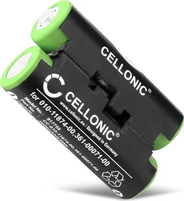 Image de CELLONIC 1x Batterie pour GPS / Navigation Compatible avec Garmin Alpha 50, Montana 700, GPSMAP 64s, 010-11874-00 - (2000mAh, 2.4V)