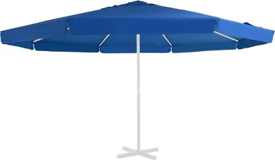Immagine prodotto di Maison Exclusive - Copertura di ricambio per ombrellone azzurro 515 cm