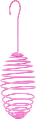 Image de BURI - Mangeoire en spirale pour boules de graisse - Mangeoire pour oiseaux - Décoration de jardin