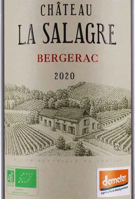 Produktbild von Château La Salagre - Bergerac Rouge 13,9% Vol 750ml
