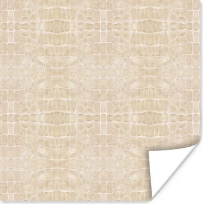 Produktbild von MuchoWow® Poster Leder - Textur - Tierhaut 100x100 cm - Babyzimmer