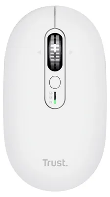 Produktbild von Trust Seron Slim Multi, Beidhändig, Optisch, RF Wireless + Bluetooth, 3200 DPI, Weiß
