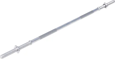 Produktbild von GORILLA SPORTS® Langhantelstange - Ø 30 mm, 150 cm länge, mit 2 Sternverschlüsse, bis 200 kg Belastbar, aus Chrom - Langhantel, Hantelstange, Hantel, Langhantel-Stange