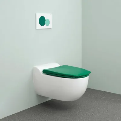 Produktbild von Geberit Bambini Wand-WC für Kinder, Tiefspüler, Rimfree