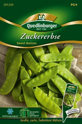 Produktbild von Zucker Erbsen Quedlinburger 'Sweet Horizon' Gemüsesamen