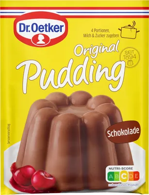 Image de Poudre à pouding originale chocolat Dr. Oetker, paquet de 2, 89g