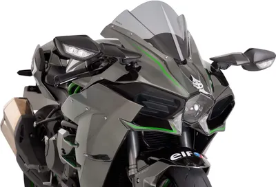 Produktbild von PUIG 7631H Z-Racing Scheibe passend fuer KAWASAKI NINJA H2 Getönt