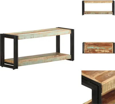 Produktbild von vidaXL TV-Schrank 90x30x40 cm Altholz Massiv - TV-Möbel