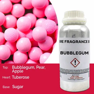 Image de Huile parfumée "Bubble Gum" – 500 ml