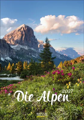 Produktbild von Die Alpen 2027: Wandkalender mit Fotos von den Alpen. Format 23,5 x 33,5 cm.