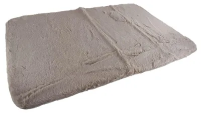 Produktbild von Duschvorleger 60 x 90 cm Fellimitat Badvorleger in 4 Farben