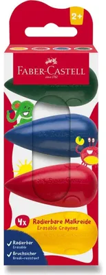 Produktbild von Faber-Castell 120408, 4 Stück(e), Blau, Grün, Rot, Gelb, 4 Farben
