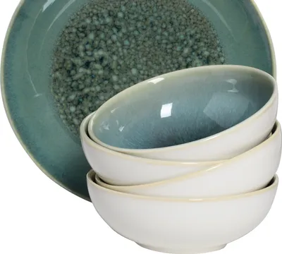 Obrázok produktu pre CreaTable, 24303, Caldera zelená, kombinovaná sada 16 dielov, kamenina