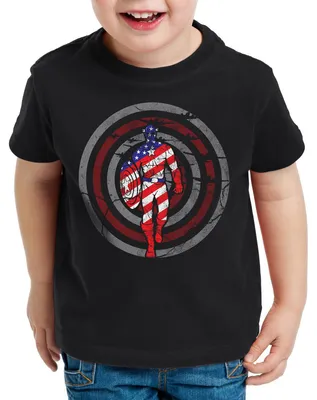 Produktbild von style3 Captain USA Kinder T-Shirt