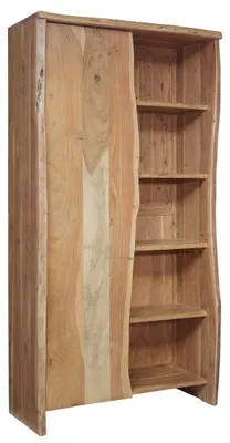 Produktbild von MASSIVMOEBEL24.DE Regal Akazie 105x45x204 natur lackiert PURE ACACIA #710