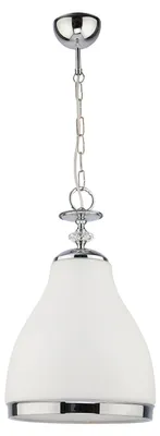 Obrázek produktu pro Závěsné svítidlo ISLA, chromovo-bílé, 1xE27x40W, kov, rozměry: 80x29x29 cm, IP20, Jupiter