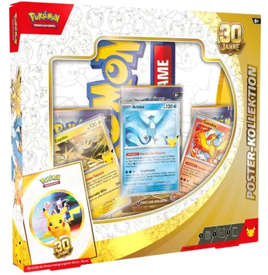 Produktbild von Pokémon|Amigo POK 30 Jahre Poster-Kollektion